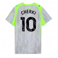 Stroje piłkarskie Manchester City Rayan Cherki #10 Koszulka Trzeciej dla damskie 2025-26 Krótki Rękaw